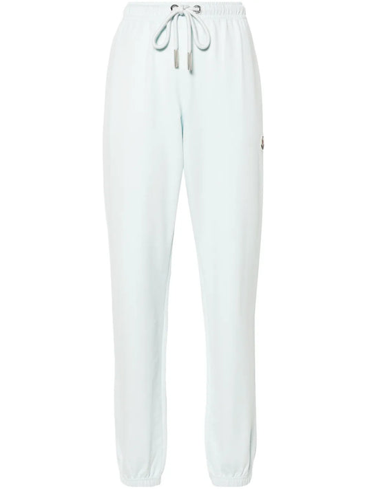 Mid-Rise Logo-Patch Track Pants