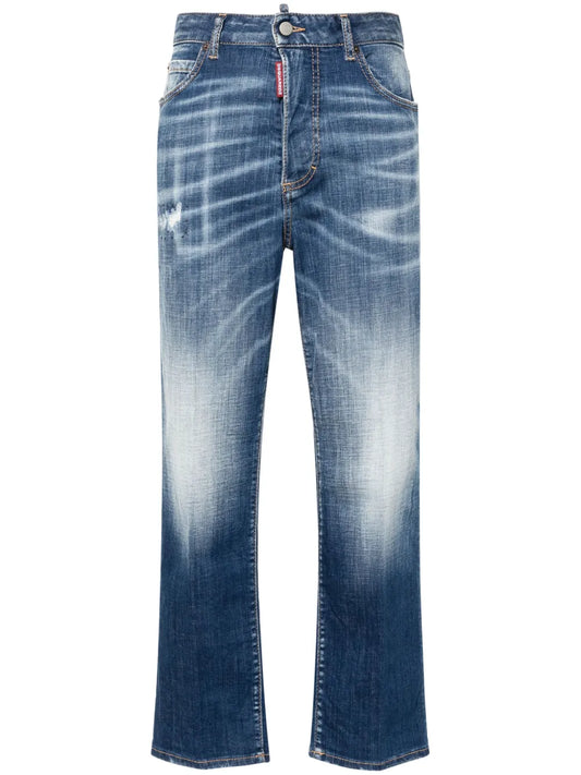 Boston High-Rise Cropped Jeans