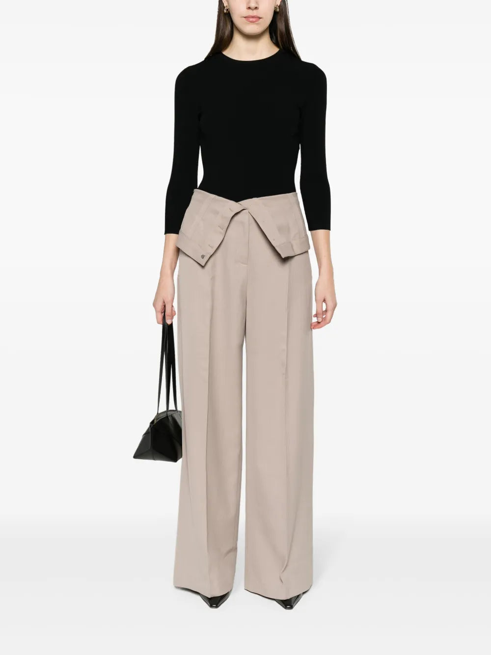 Giselle Ribbed-Knit Jumper
