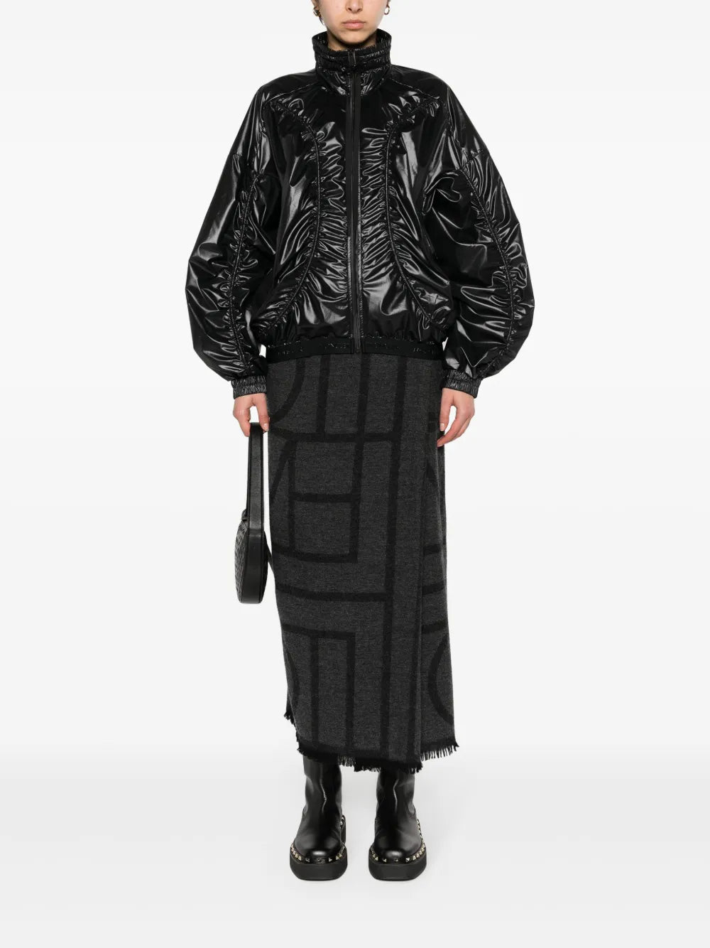 Doride Seamed Bomber Jacket