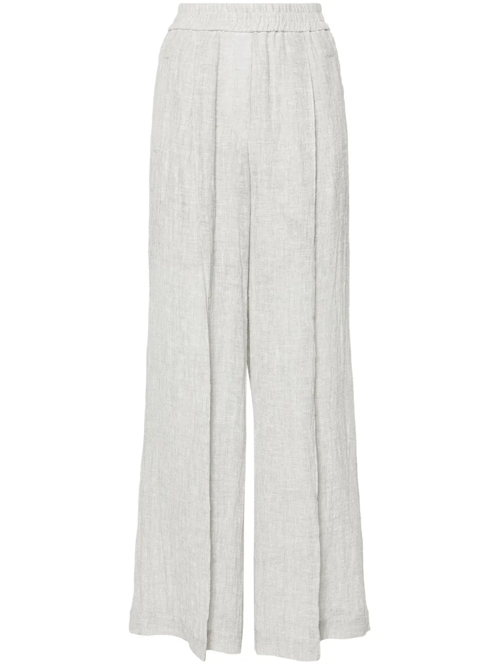 High-Waist Palazzo Trousers