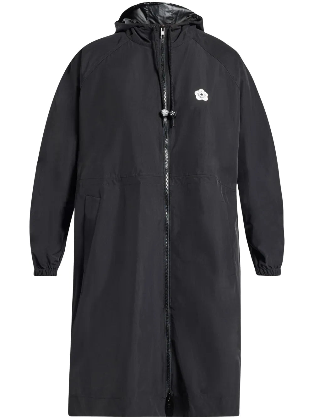 Logo-Appliqué Hooded Parka