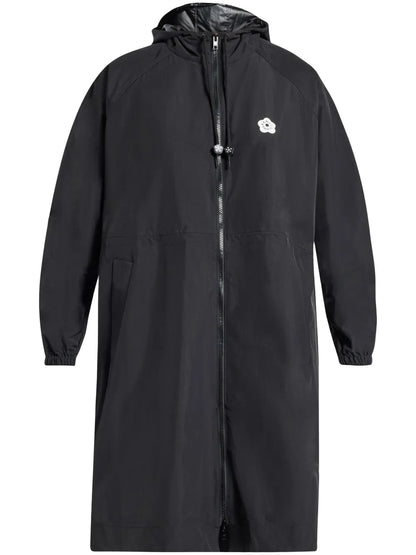 Logo-Appliqué Hooded Parka