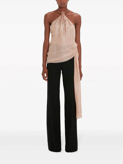 Flower-Detail Cami Top