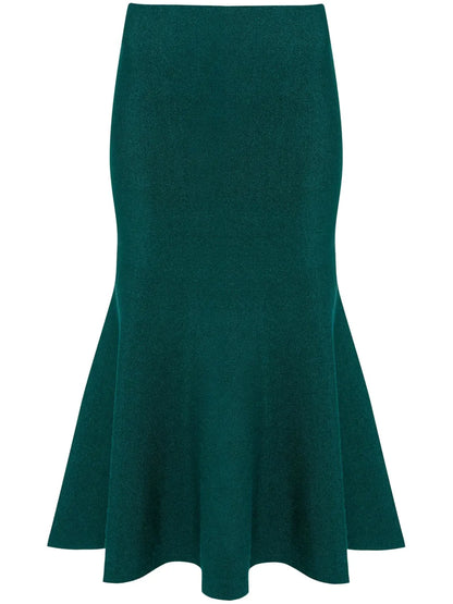 Vb Body Flared Midi Skirt