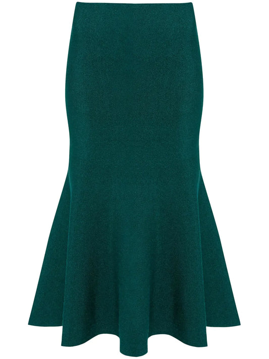 Vb Body Flared Midi Skirt