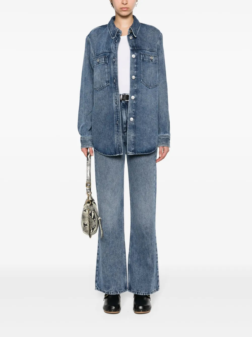 Belvira High-Rise Bootcut Jeans