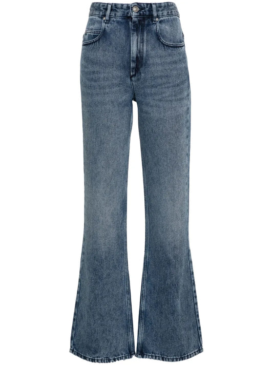 Belvira High-Rise Bootcut Jeans