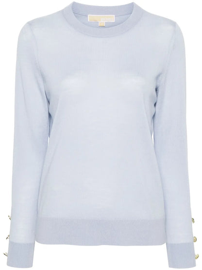 Fine-Knit Merino Wool Jumper