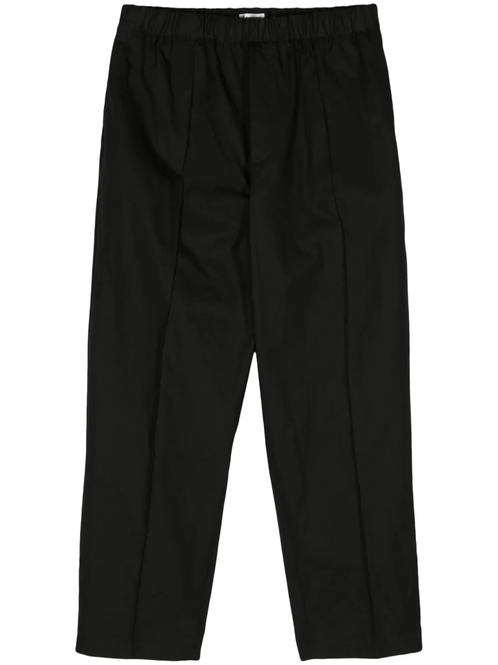Drawstring-Waist Wide-Leg Trousers