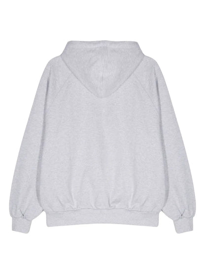 Logo-Embroidered Cotton Hoodie