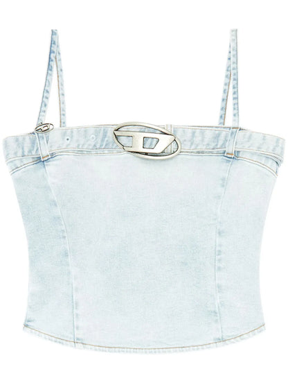 De-Lucy-S Denim Tank Top