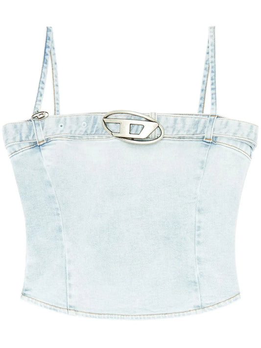 De-Lucy-S Denim Tank Top
