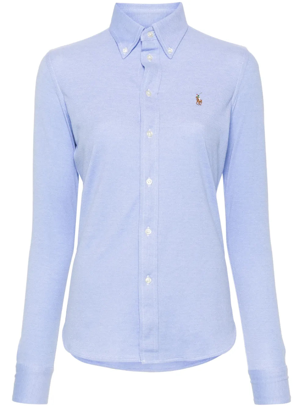 Polo Pony-Embroidered Cotton Shirt