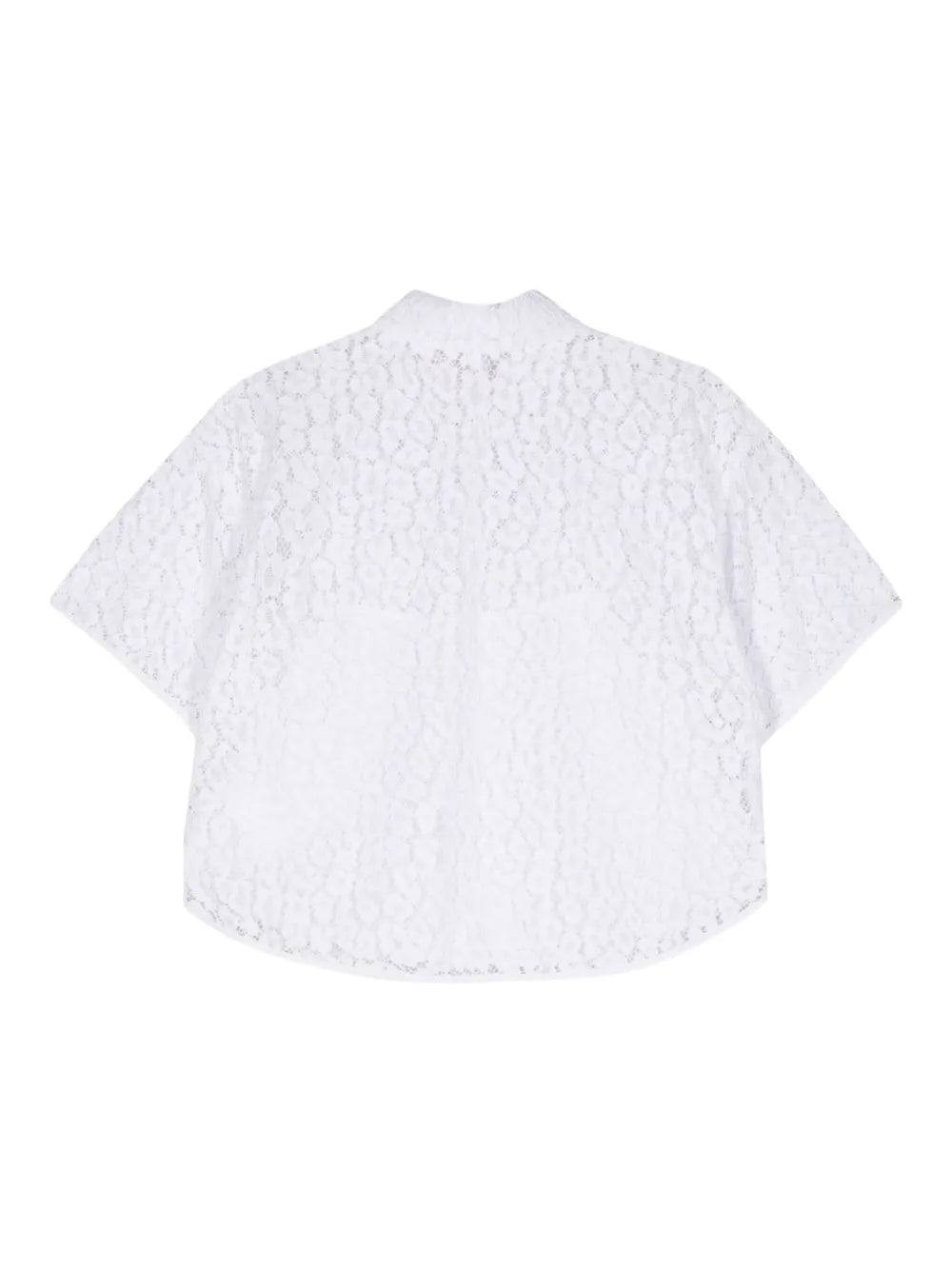Leopard Corded-Lace Shirt