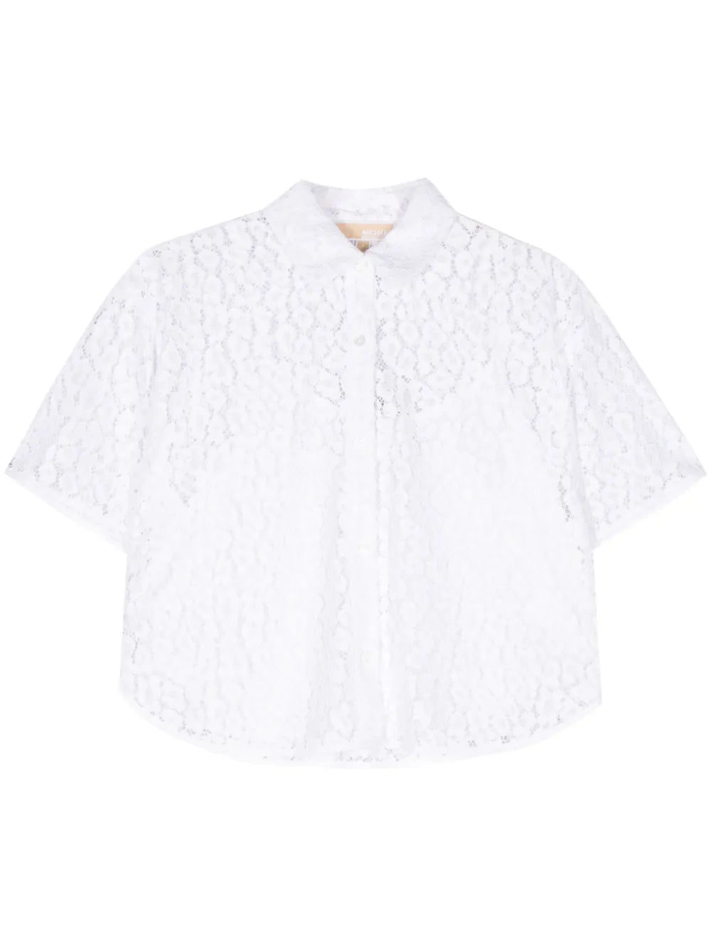 Leopard Corded-Lace Shirt