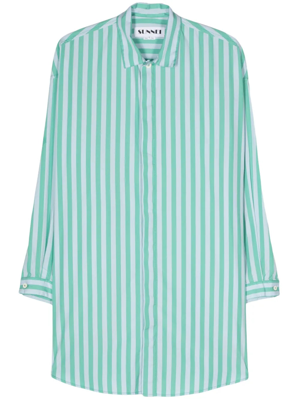 Striped Poplin Shirt