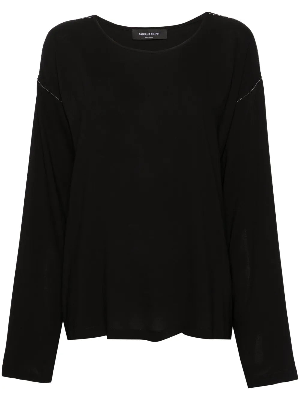 Sablé Beaded-Trim Blouse