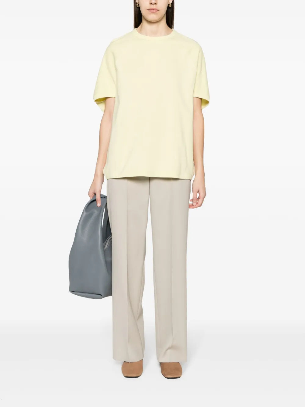 Crew-Neck Cotton T-Shirt