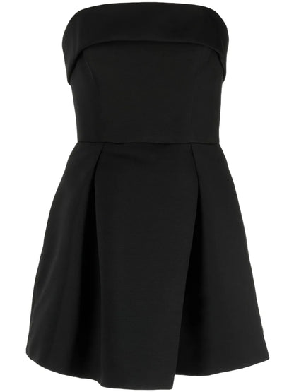 Pleated Mini Dress