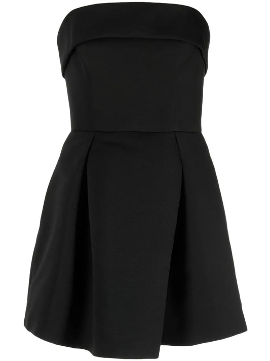 Pleated Mini Dress