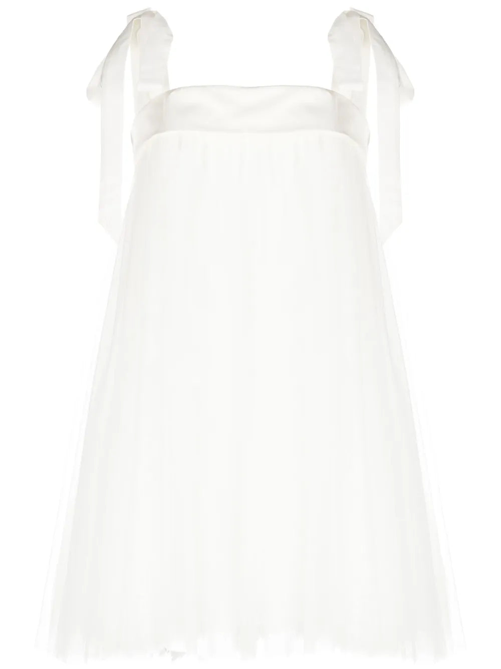 Tulle Trapeze Mini Dress