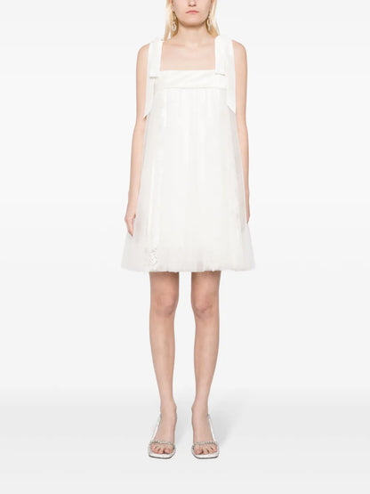 Tulle Trapeze Mini Dress