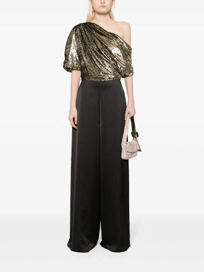 Velvet Slouch Jumpsuit
