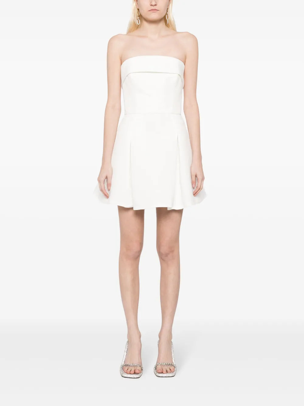 Pleated Mini Dress