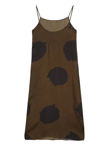 Anaya Abstract-Print Midi Dress