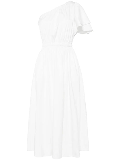 One-Shoulder Midi Dress