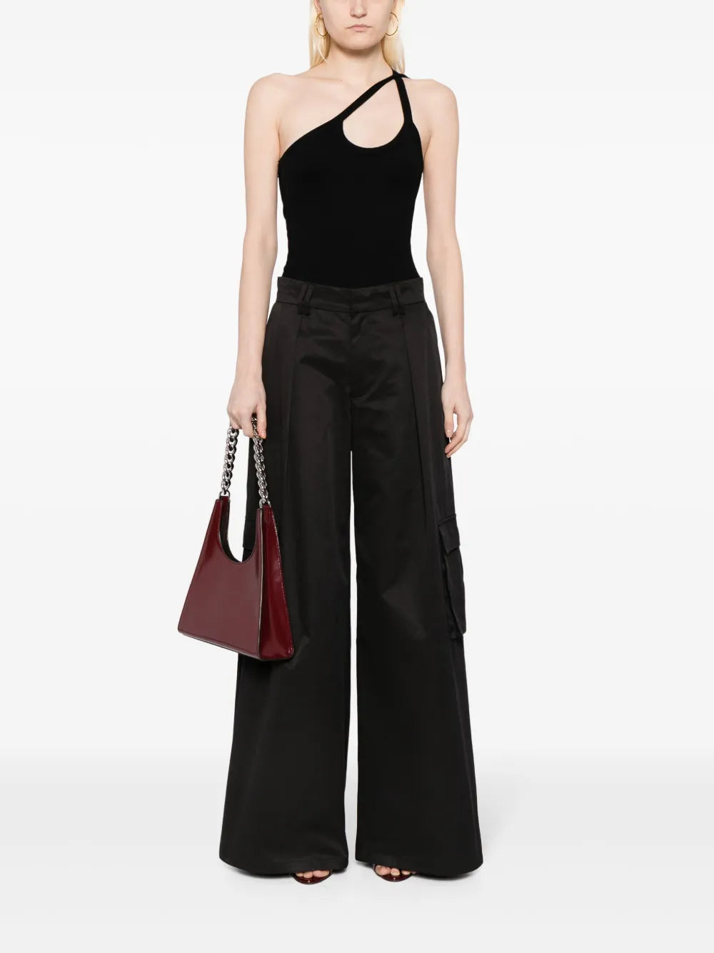 Marbella Wide-Leg Cargo Trousers
