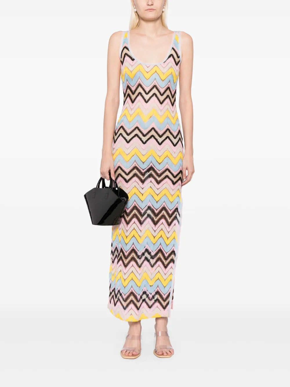 Zigzag Crochet Dress