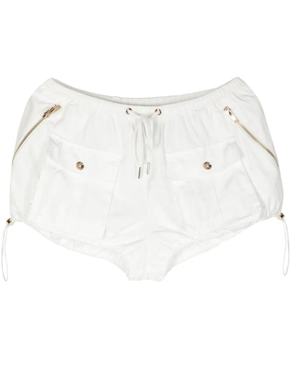 Cargo-Pocket Bloomer Shorts