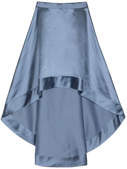 Livia Satin Midi Skirt