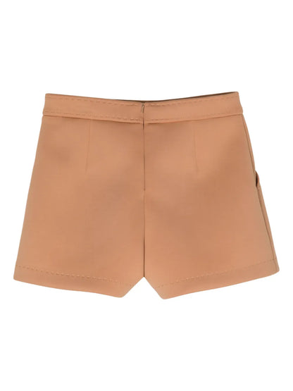 Bonded Pick-Stitch Shorts