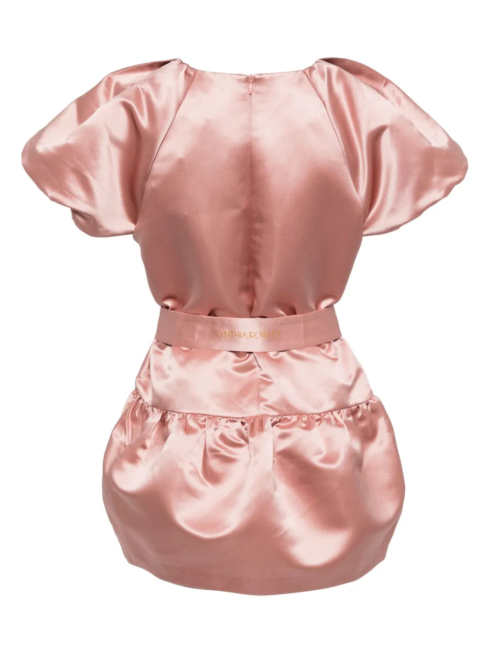 Tulip Satin Mini Dress