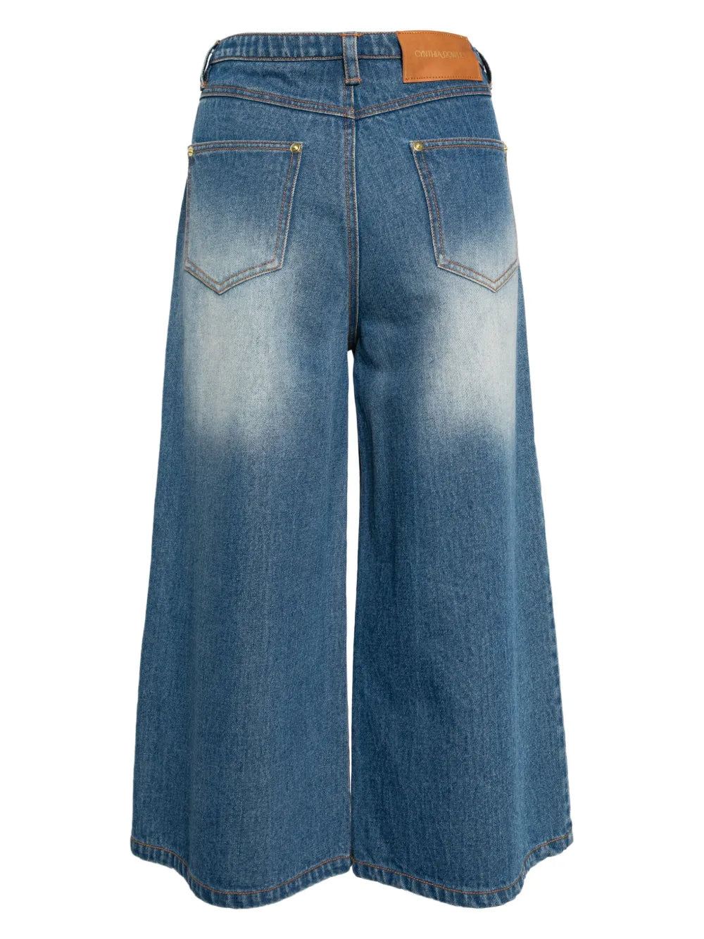 Low-Rise Wide-Leg Jeans