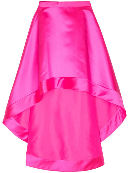 Livia Satin Midi Skirt