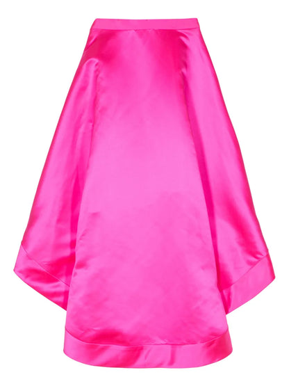 Livia Satin Midi Skirt