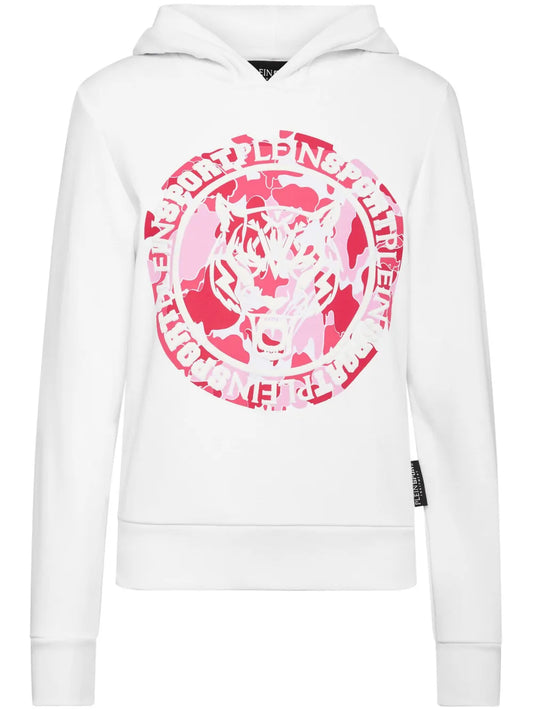 Carbon Tiger Cotton-Blend Hoodie
