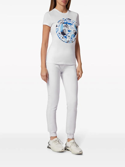 Carbon Tiger Cotton T-Shirt