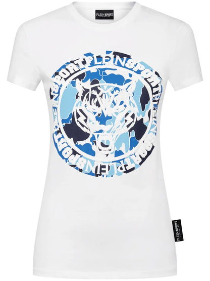 Carbon Tiger Cotton T-Shirt