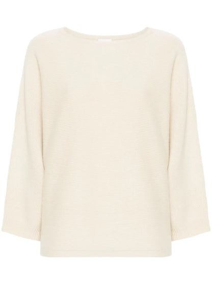 Boat-Neck Cashmere Jumper