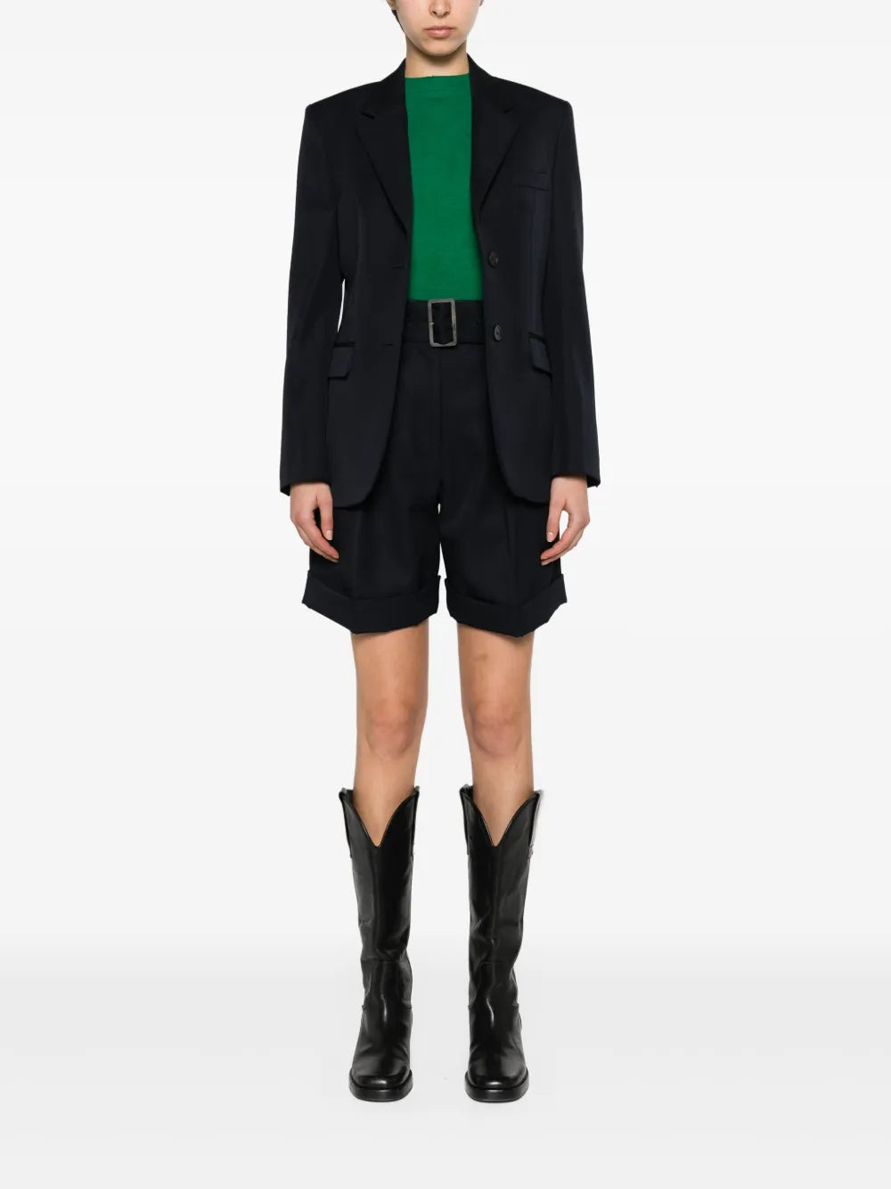Wool-Blend Blazer
