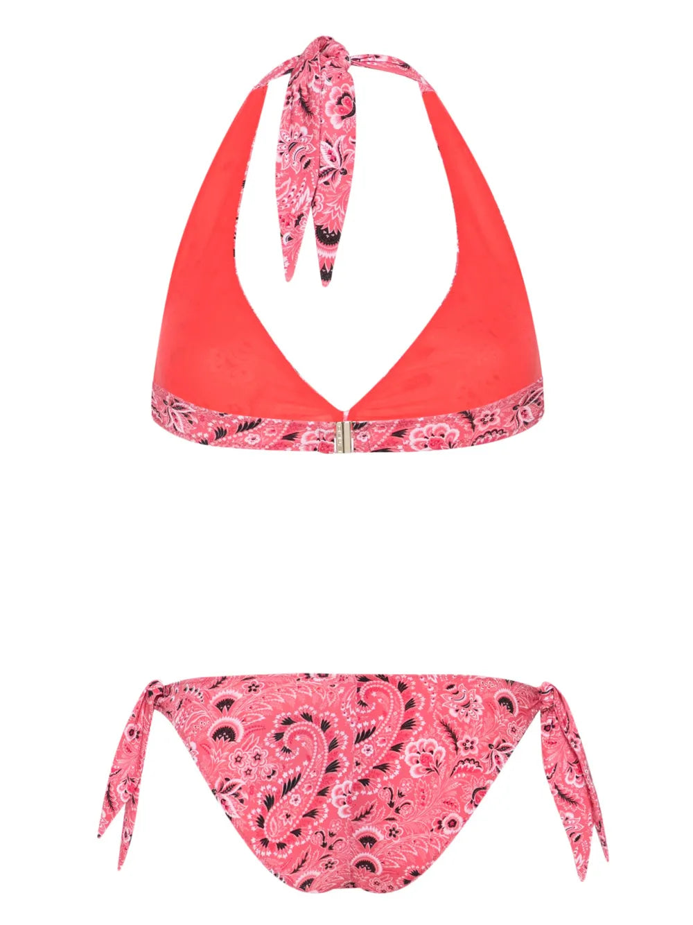 Paisley-Print Bikini Set