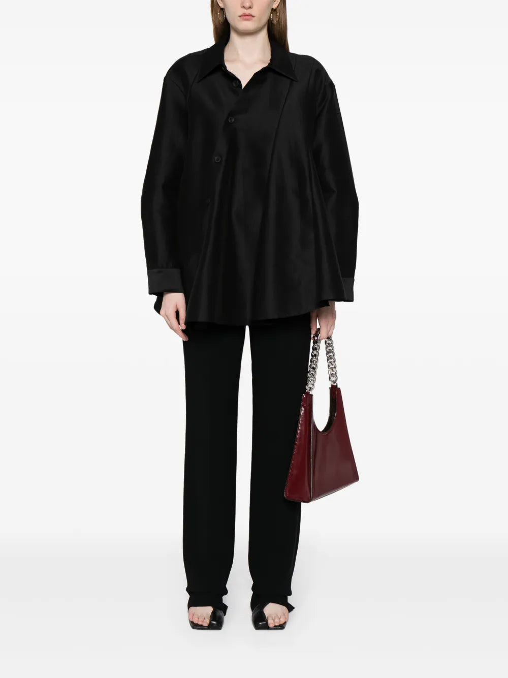Asymmetric A-Line Shirt