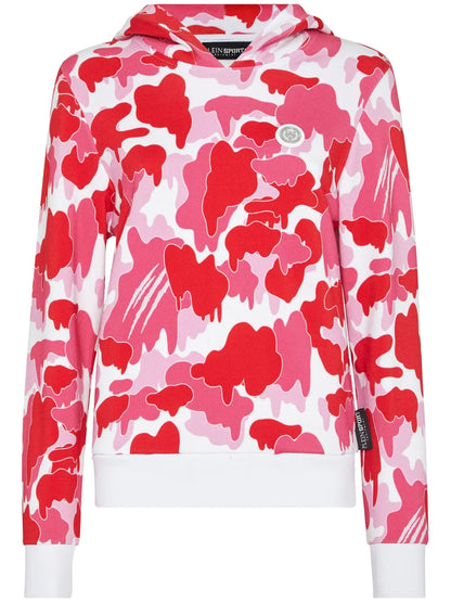 Camouflage-Print Hoodie