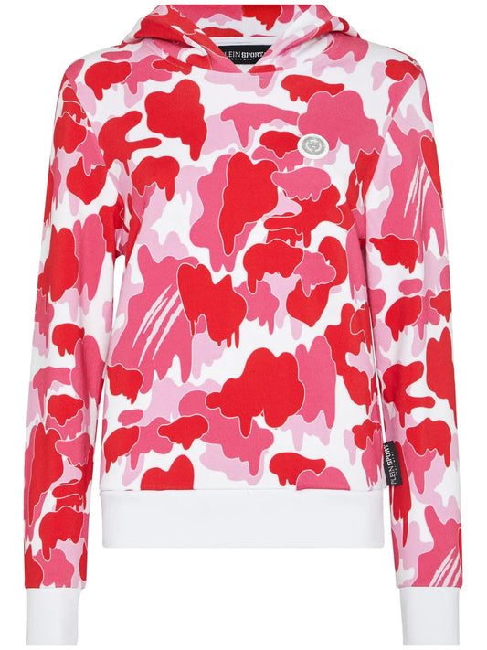 Camouflage-Print Hoodie