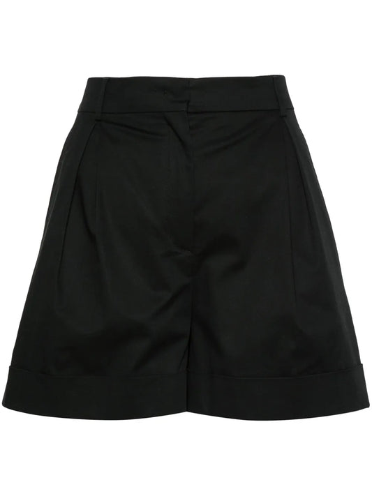 Inverted-Pleat Shorts